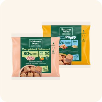 Raw dog food